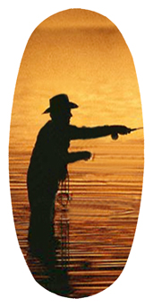 DASOV 321 BZ Gone Fishing (Man) Bronze